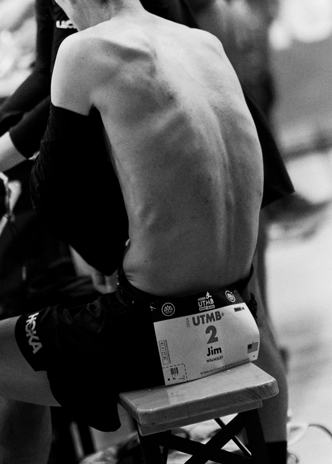 Jim getting dressed